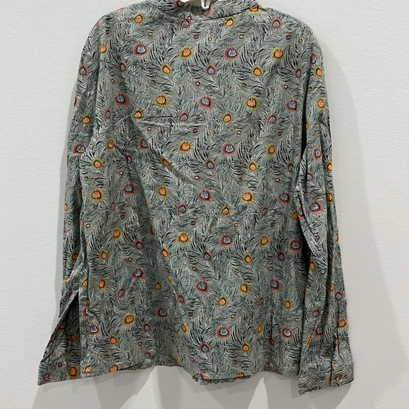 LNWOT Bonpoint Feather and Flower Long Sleeve Blouse - Size 10 - Picture 4 of 6